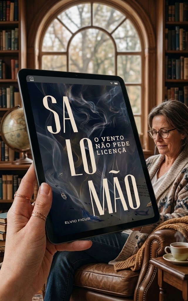 Capa do livro SALOMÃO — o vento não pede licença